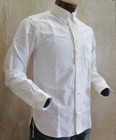 画像2: シュガーケーン　オックスフォード　ボタンダウンシャツ　ホワイト
