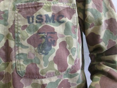 画像2: バズリクソンズ　USMC　カモフラージュ　リバーシブル　ユーティリティジャケット
