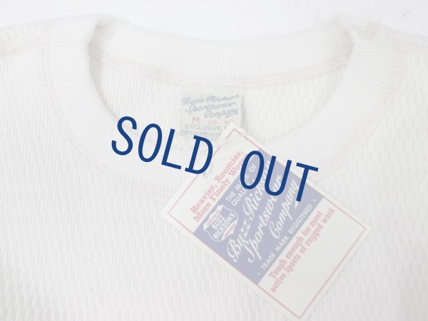 画像2: バズリクソンズ　 サーマルTシャツ　ジョリーロジャース　ナチュラル (2)