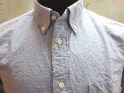 画像1: シュガーケーン　オックスフォード　ボタンダウンシャツ　ブルー
