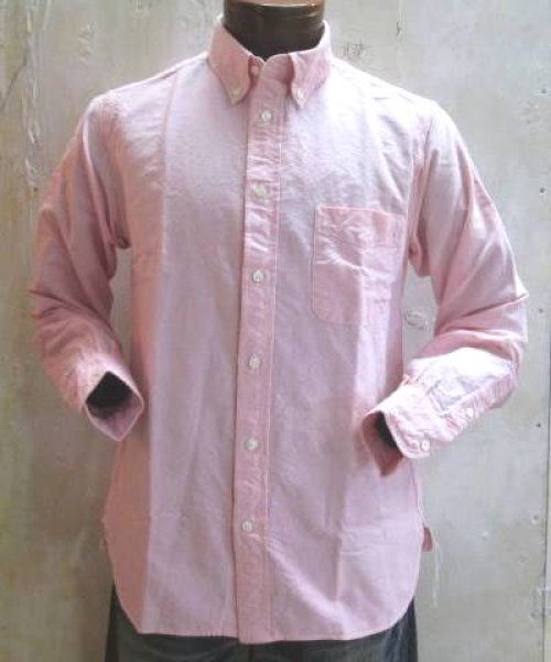 画像1: シュガーケーン　オックスフォード　ボタンダウンシャツ　ピンク (1)