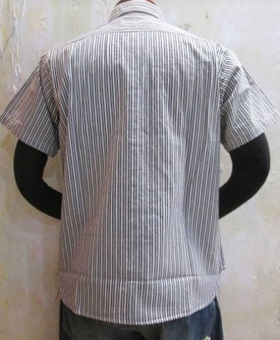 画像3: シュガーケーン　ヒッコリーストライプ　ワークシャツ