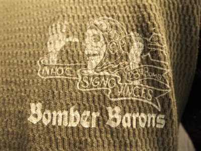 画像1: バズリクソンズ　 サーマルTシャツ　bomber　オリーブ