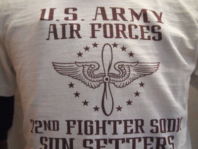 画像1: バズリクソンズ　スラブヤーン　 Tシャツ　USAAF