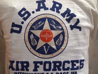 画像1: バズリクソンズ　スラブヤーン　 Tシャツ　USAAF
