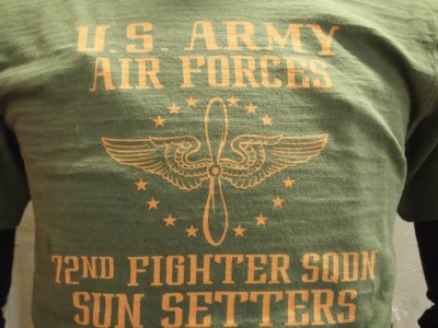 画像1: バズリクソンズ　スラブヤーン　 Tシャツ　USAAF