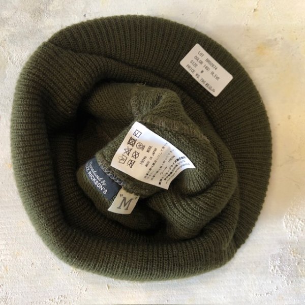 画像3: バズリクソンズ　ウール　ジープキャップ　オリーブ (3)