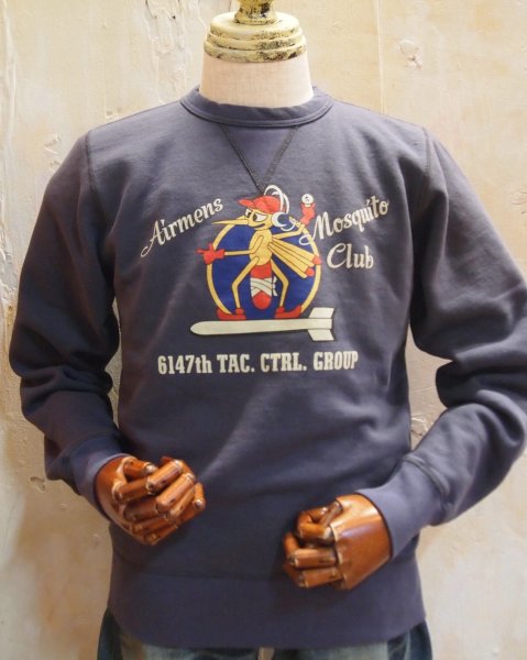 画像1: バズリクソンズ　スウェット　モスキート　ネイビー (1)