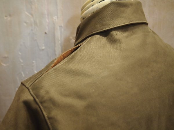 画像2: バズリクソンズ　A−2　ジャングルクロス　シビリアンモデル　オリーブ (2)