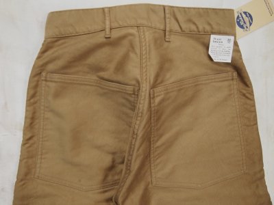 画像2: バズリクソンズ　ジャングルクロス　ワーキングトラウザーズ　シビリアンモデル　カーキ