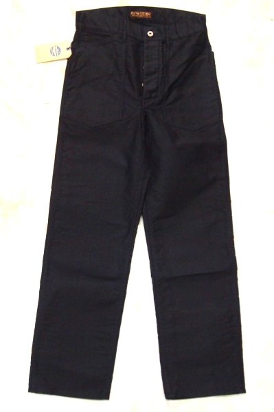 画像2: バズリクソンズ　ジャングルクロス　ワーキングトラウザーズ　シビリアンモデル　ネイビー (2)