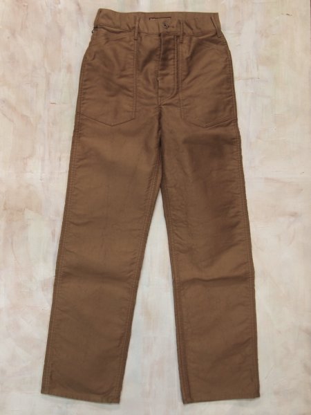 画像2: バズリクソンズ　ジャングルクロス　ワーキングトラウザーズ　シビリアンモデル　カーキ (2)